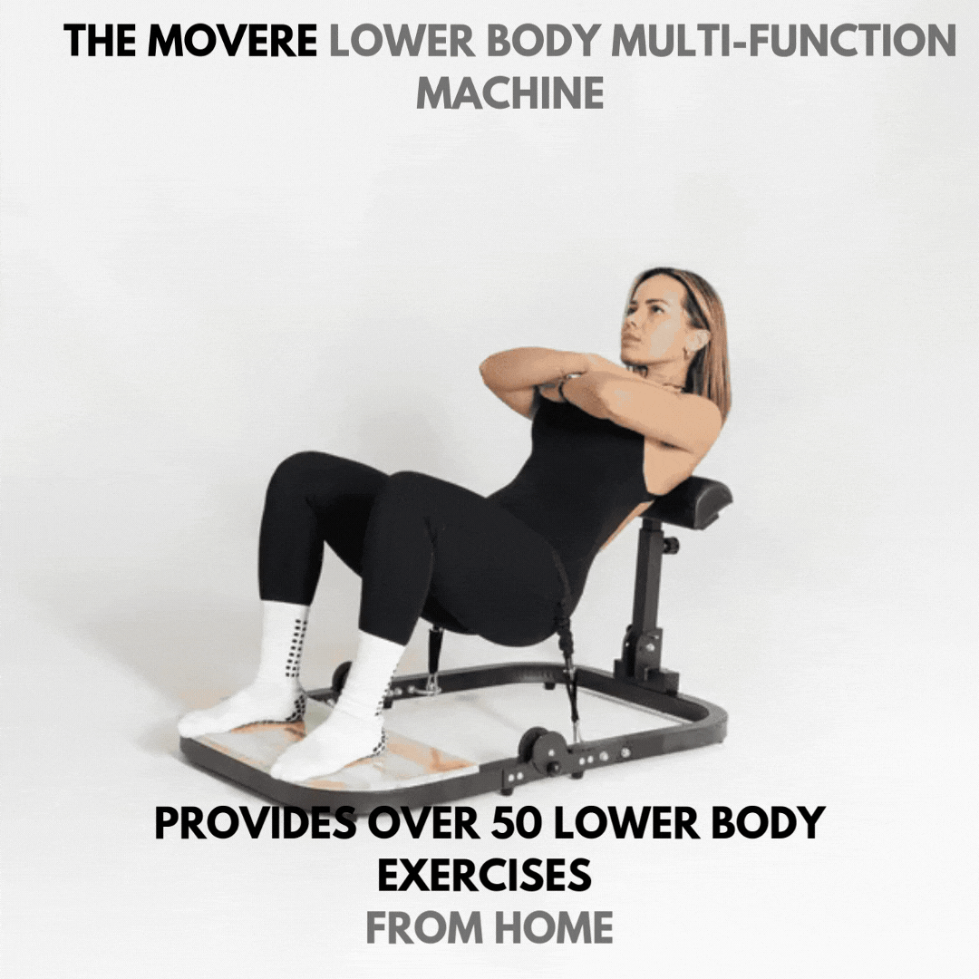 Lower Body Workout Machine - Up To 150lbs of Resistance Bands Included