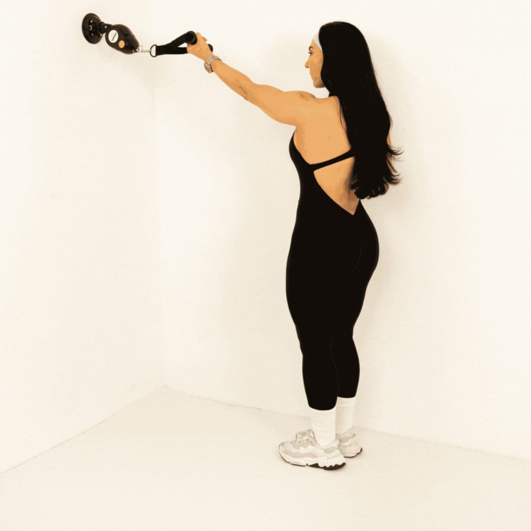 The Movere Portable Cable Machine Home Gym Bundle